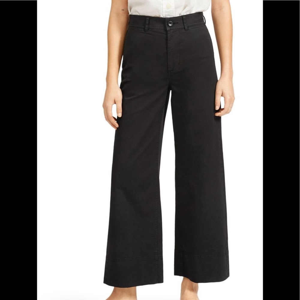 Everlane The Lightweight Wide Leg Crop Chino Pants